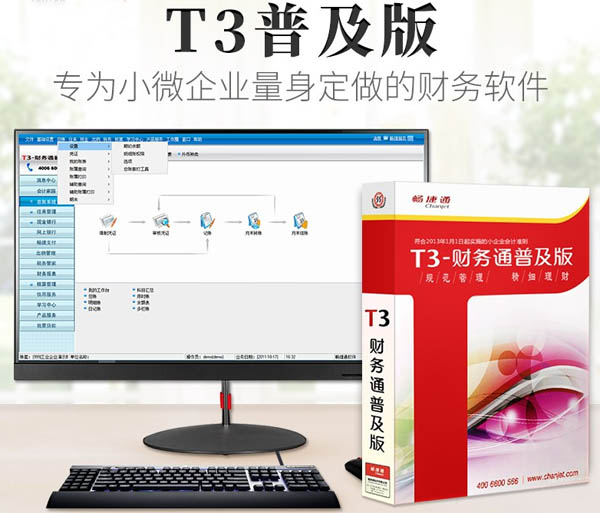 T3普及版（小微企业财务软件）